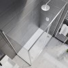 1700x900mm Rectangular Sliding Shower Enclosure with Shower Tray - Pavo