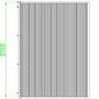 1200mm Black Fluted Glass Wet Room Shower Screen with Return Panel - Volan