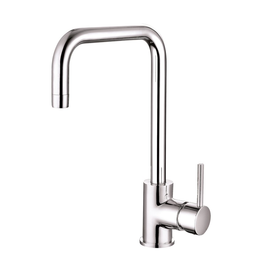 1 Bowl Isabella Reversible Stainless Steel Kitchen Sink & Elwood Chrome Kitchen Mixer Tap