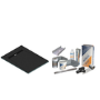 1400x900mm Wet Room Tileable Shower Tray with Wet Room Install &  Linear Waste Drainage Kit