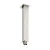 250mm Chrome Square Rainfall Shower Head with Ceiling Arm