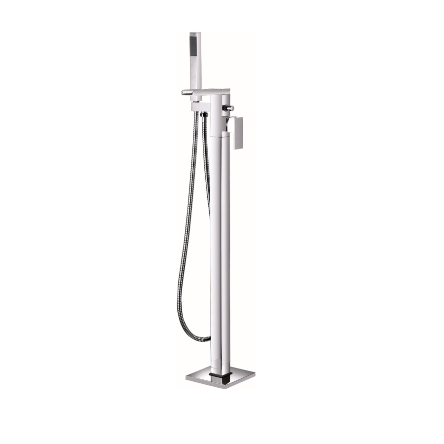 ONLY OPENED - Quadra Freestanding Waterfall Bath Filler Tap