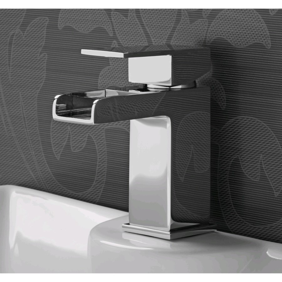 Quadra Waterfall Basin Mixer