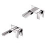 Quadra Wall Mounted Bath and Basin Tap Pack