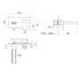 Quadra Wall Mounted Bath and Basin Tap Pack