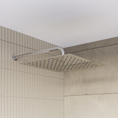 Shower Head with Wall Arm