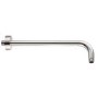 250mm Chrome Ultra Slim Square Rainfall Shower Head with Wall Arm