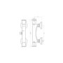 Thermostatic Mixer Bar Shower with Slide Rail Kit & Round Handset - Eco Style