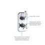 Grade A1 - Chrome Single Outlet  Thermostatic Mixer Shower with Hand Shower - Cambridge