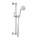 Chrome Traditional Round Adjustable Height Slide Rail Kit with Hand Shower - Cambridge