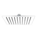 BeBa_26743 250mm Chrome Ultra Slim Square Shower Head