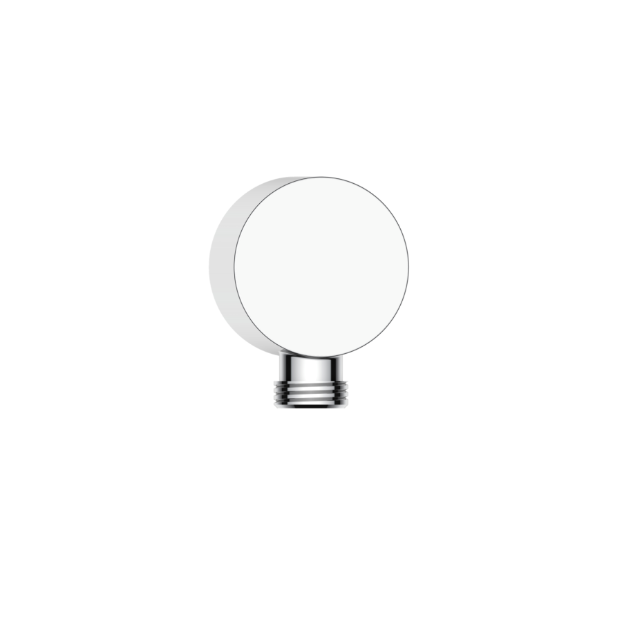 Chrome Concealed Traditional Shower Mixer with Dual Control & Round Ceiling Mounted Head and Handset - Cambridge