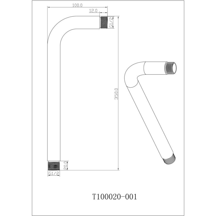 Chrome Concealed Shower Mixer with Dual Control & Slim Round Wall Mounted Head - EcoS9