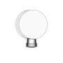 250mm Chrome Ultra Slim Round Rainfall Shower Head with Ceiling Arm