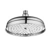 Chrome Dual Outlet Ceiling Mounted Thermostatic Mixer Shower with Hand Shower - Cambridge