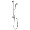 Chrome Dual Outlet Ceiling Mounted Thermostatic Mixer Shower with Hand Shower - Cambridge
