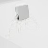GRADE A1 - Freeflow Square Bath Filler with Push Button Waste and Overflow
