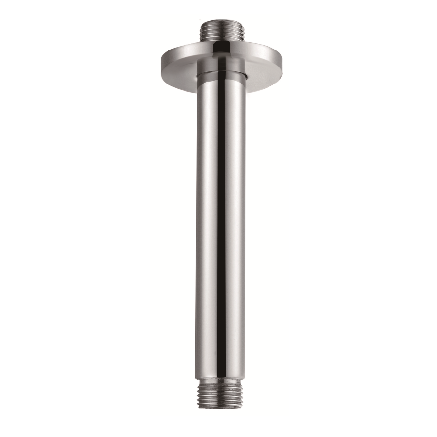 Chrome Dual Outlet Ceiling Mounted Thermostatic Mixer Shower  with Hand Shower & Overflow Bath Filler - Cube