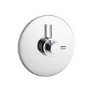 Chrome Single  Outlet Wall Mounted Thermostatic Mixer Shower - Volta