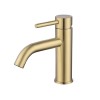 Brass Freestanding Bath Shower Mixer and Basin Tap Set - Arissa