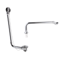 BUN/BeBa_26873/92884 Traditional Exposed Bath Waste & Chrome Exposed Bath Trap - Park Royal