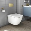 Wall Hung Smart Bidet Toilet Round with Grohe Frame&#160;and Cistern - Purificare