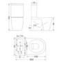 Grade A1 - Close Coupled Toilet with Sink on Top - Legend