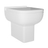Grade A1 - Back to Wall Toilet with Soft Close Seat - Seren