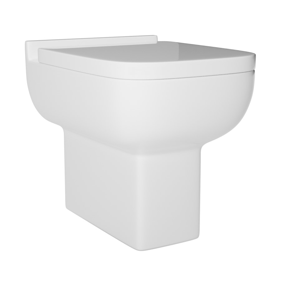 Back to Wall Short Projection Rimless Toilet with Soft Close Seat - Seren