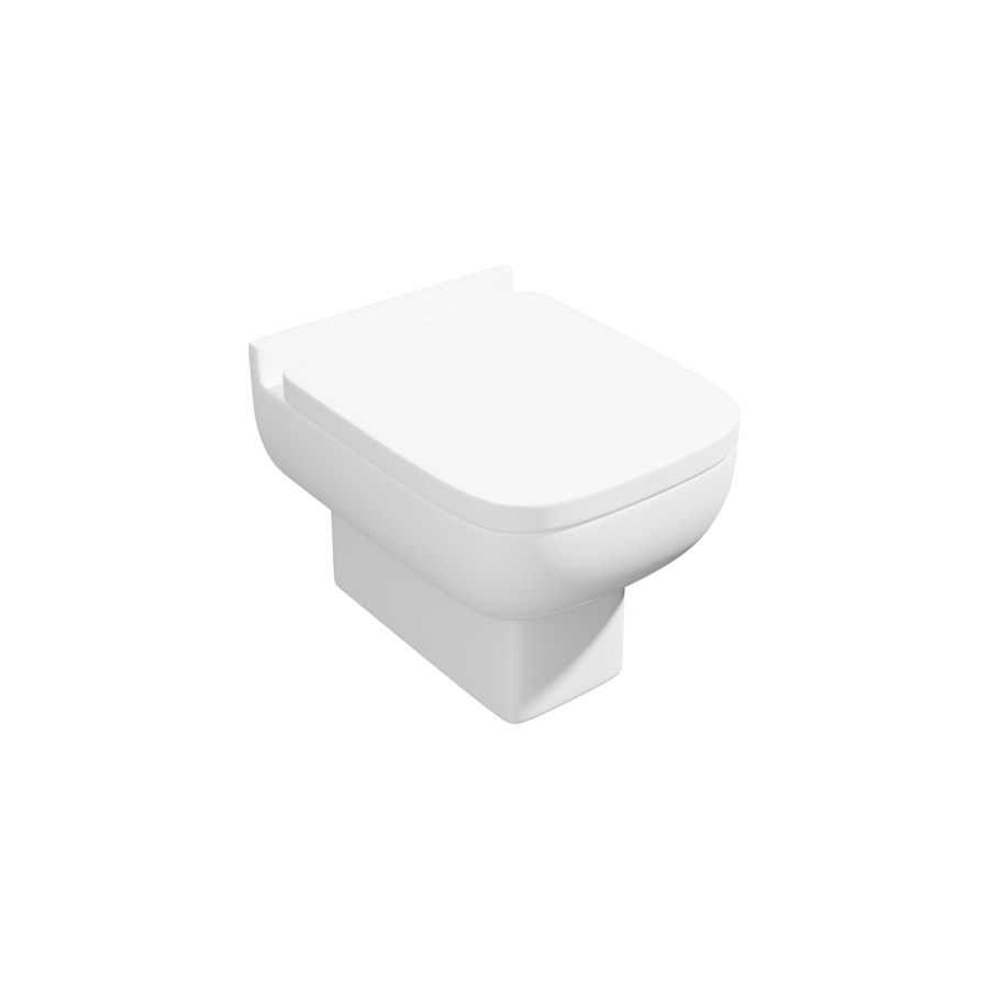 Back to Wall Toilet with Soft Close Seat and Concealed Cistern - Seren
