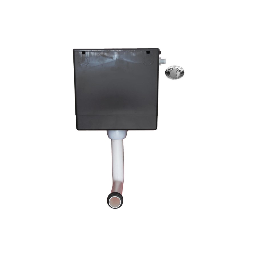 Back to Wall Toilet with Dual Flush Concealed Cistern - Tampa Range