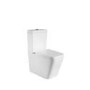 Grade A1 - Close Coupled Toilet with Soft Close Seat - Evan