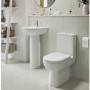Grade A1 - Addison Close Coupled Toilet and Basin Suite