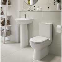 Grade A1 - Addison Close Coupled Toilet and Basin Suite