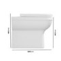 Back to Wall Comfort Height Toilet with Soft Close Seat - Addison