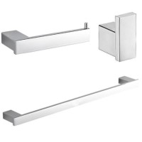 Bexton 3 Piece Bathroom Accessory Set 