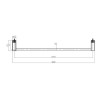4 Piece Bathroom Accessory Set- Warren