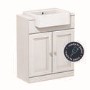Grade A1 - 670mm Paintable Freestanding Vanity Unit with Basin - Westbury