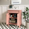 600mm Pink Freestanding Vanity Unit with Basin - Avebury