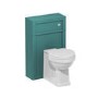 500mm Green Back to Wall Unit with Traditional Toilet - Avebury