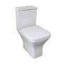 Close Coupled Rimless Toilet with Soft Close Seat - Austin