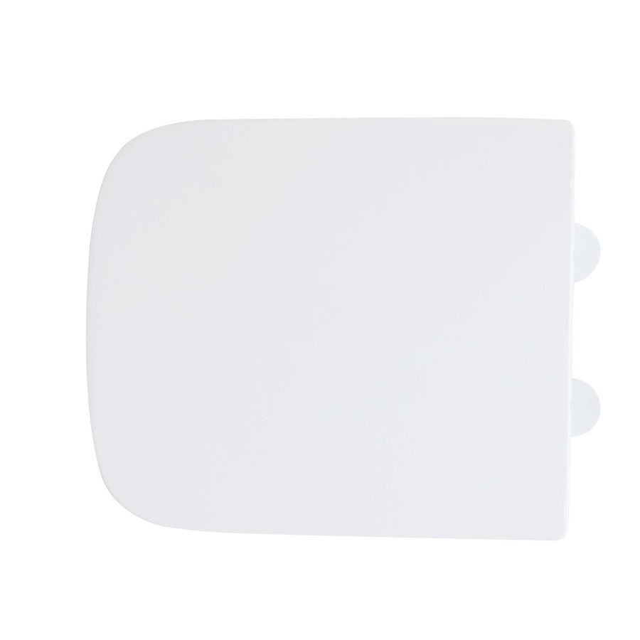 Close Coupled Rimless Comfort Height Short Projection Toilet with Soft Close Seat - Austin