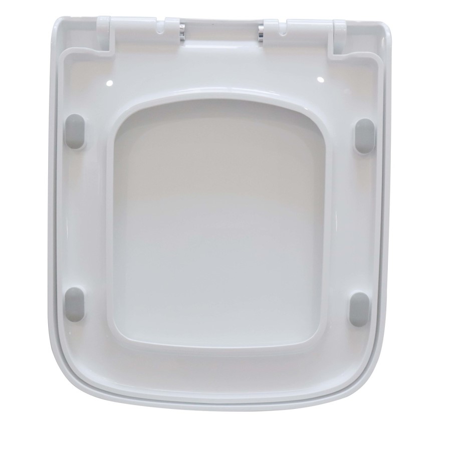 Close Coupled Rimless Comfort Height Short Projection Toilet with Soft Close Seat - Austin