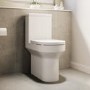Close Coupled Toilet with Soft Close Wrap Seat - Pendle