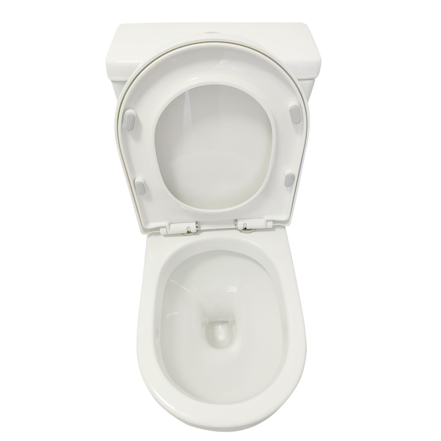 Close Coupled Comfort Height Toilet with Soft Close Seat - Pendle