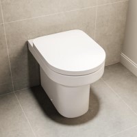 Back to Wall Toilet with Soft Close Seat - Pendle Back to Wall Toilet with Soft Close Seat - Pendle