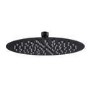 Grade A1 - Black Single Outlet Wall Mounted Thermostatic Mixer Shower - Arissa