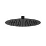 Black 2 Outlet Wall Mounted Thermostatic Mixer Shower Set with Hand Shower and Slide Rail Kit - Arissa
