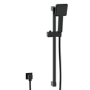 Black 2 Outlet  Wall Mounted  Thermostatic Mixer Shower Set with Hand Shower - Zana