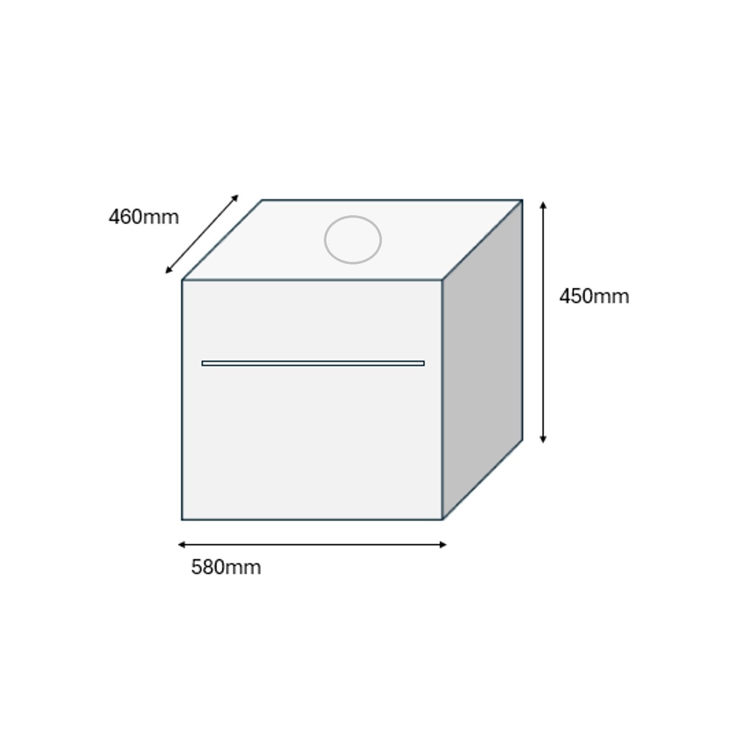 600mm Grey Wall Hung Countertop Vanity Unit With Basin And Mirror 600mm Grey Wall Hung Countertop Vanity Unit With Basin And Mirror